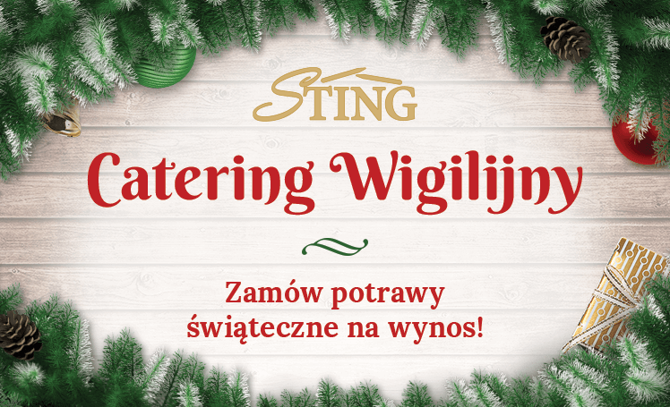 Catering wigilijny Sting Bistro 2020